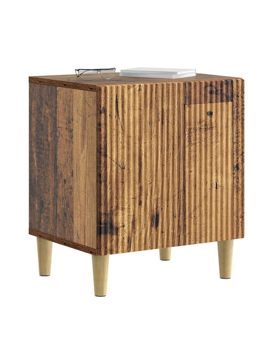 Wooden Brown Bedside Table 43x34.5x50cm