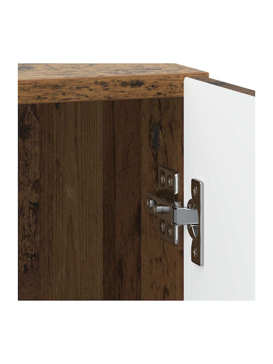 Wooden Brown Bedside Table 43x34.5x50cm