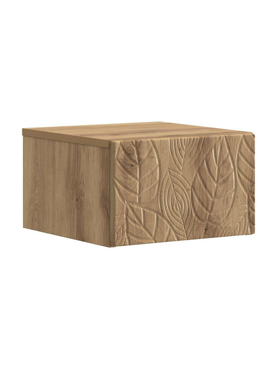Wooden Brown Bedside Tables 2 Pieces 49x34.5x20cm