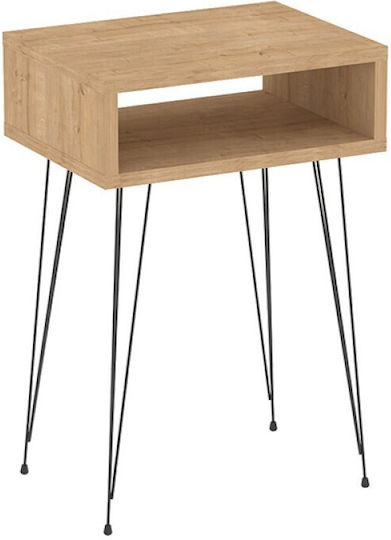 Naida Ξύλινο με Μεταλλικά Πόδια 40x30x59cm Naida Ξύλινο με Μεταλλικά Πόδια 40x30x59cm