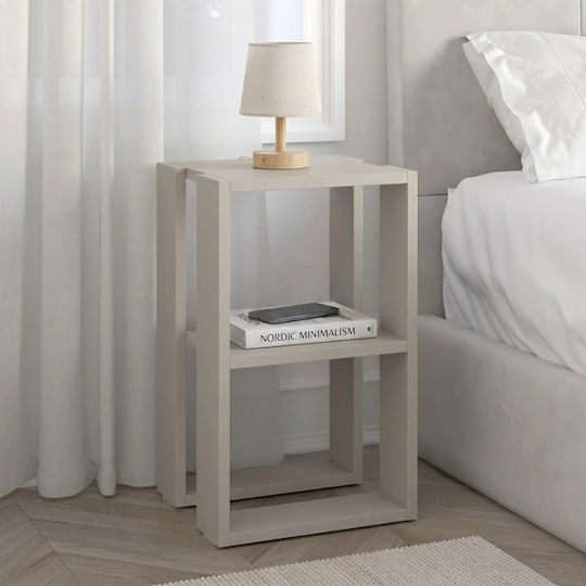 Lonie Lonie Ξύλινο Μπεζ 34x30x55cm GP037-0026,10