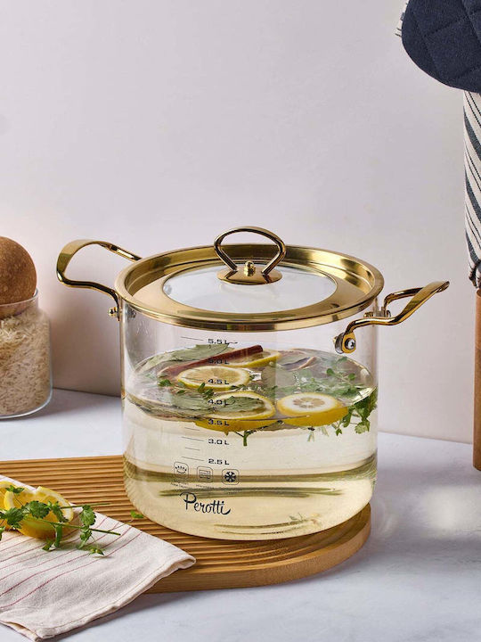 SteweHome Βαθιά Κατσαρόλα 5.5lt / 20cm