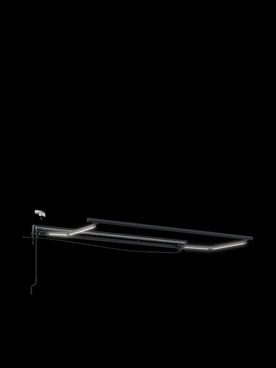 vidaXL Тента Тераса Бордо 2.5x2m