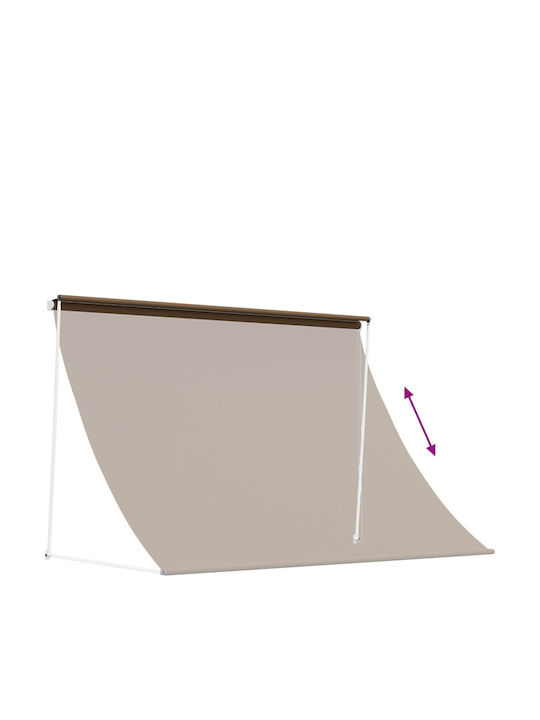 vidaXL Cort Terasă Maro 1.5x1.5m