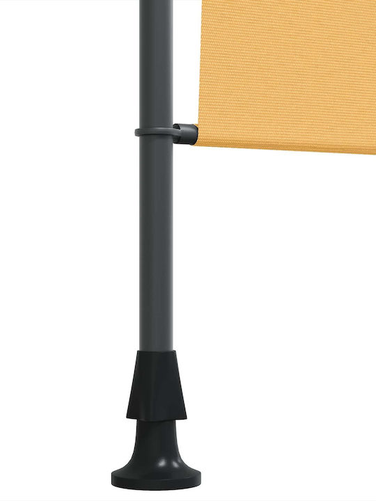 vidaXL Тента За Тераса С LED Бежова 1.5x2.7m