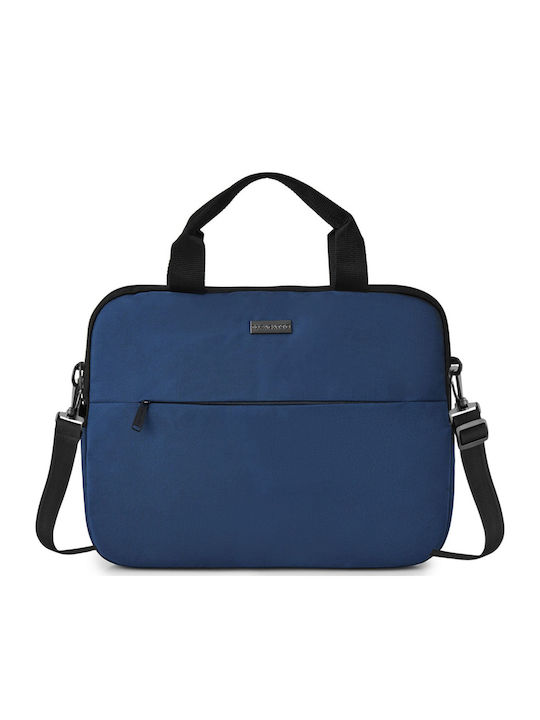 Zagatto Messenger Geantă Laptop Impermeabilă 15.6" în Culoare Albastră ZG1032