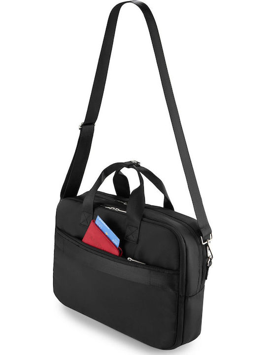 Zagatto Geantă Messenger Laptop Impermeabilă 15.6" în Culoare Neagră