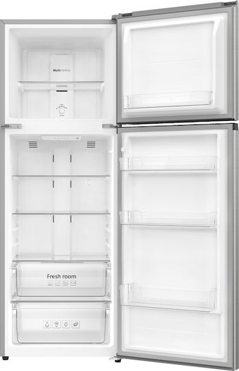 Celect Double Door Refrigerator 329lt Total NoFrost H166xW60xL65cm Inox