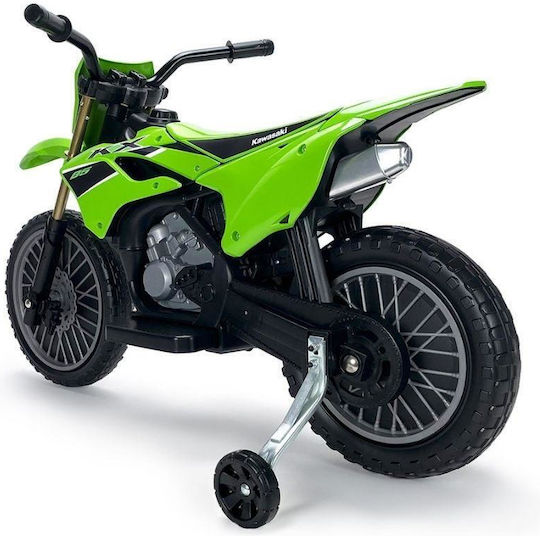 Kinder Elektromotorrad Kreuz Lizenziert Elektrisch 12 Volt Grüne Für 6+ Jahre