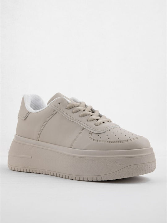 Damen Sneakers Beige