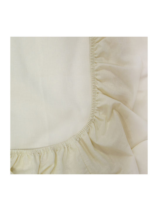 Naf Naf Hue Bed Sheet Super King with Rubber Hugger 160x200cm Birch