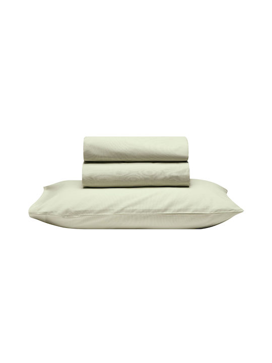 Kentia Sheet for Single Bed with Elastic 90x200+35cm. Essential 10
