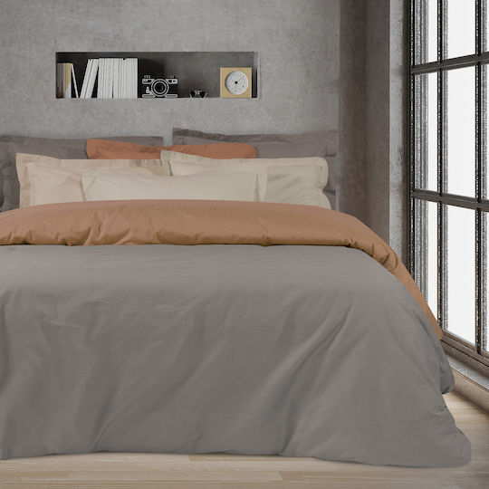 Das Home Bettlaken Super-Doppel mit Gummiband 170x200+35cm. Best 1002 Beige