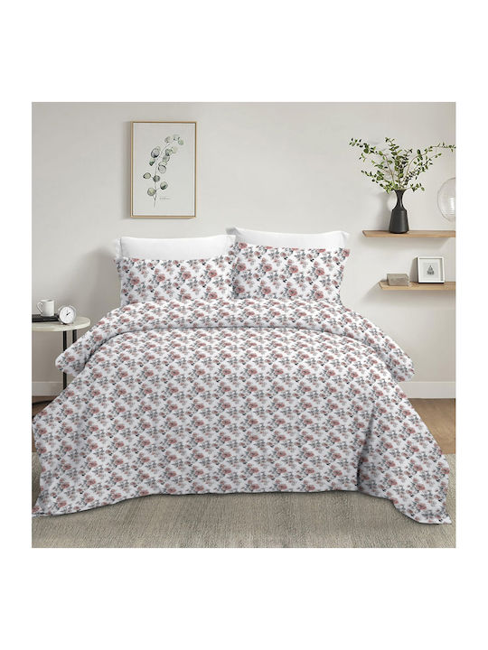 Olia Home Σετ Σεντόνια Μονά με Λάστιχο 100x205+30εκ. Πολύχρωμο (3τμχ)
