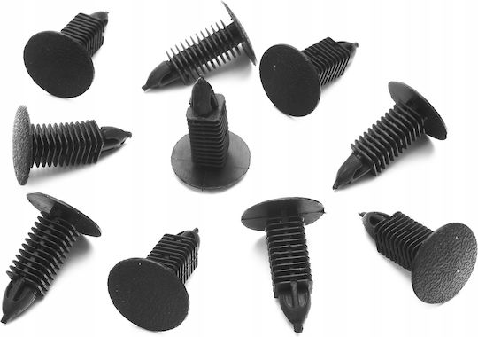 1x Clips Din Plastic Pentru Mașină Tapițerie Acoperiș 8mm