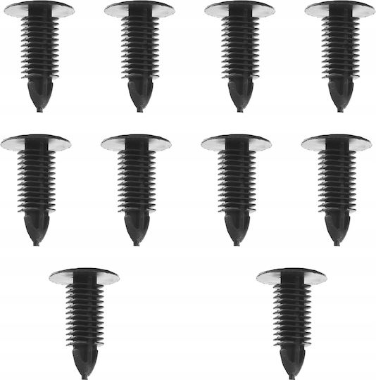 1x Clips Din Plastic Pentru Mașină Tapițerie Acoperiș 8mm