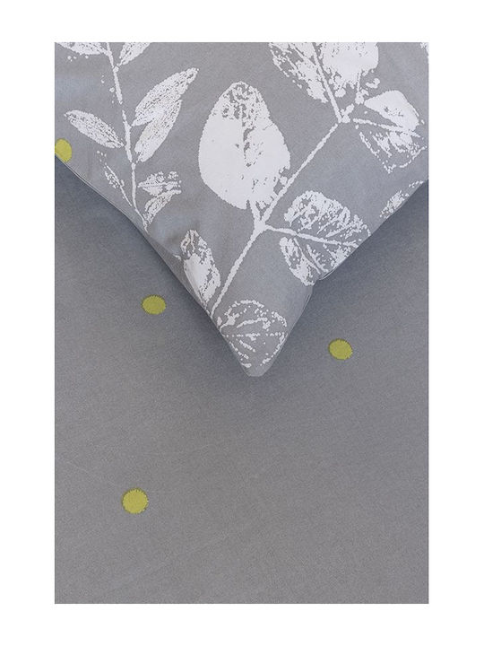 Kocoon Fueglio Σετ Σεντόνια Μονά 160x270εκ. Fueglio Grey (3τμχ)