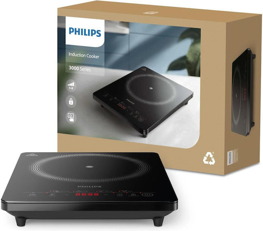 Philips Hd5830/90 Hd5830 Kochplatte Induktion Einzel Schwarz
