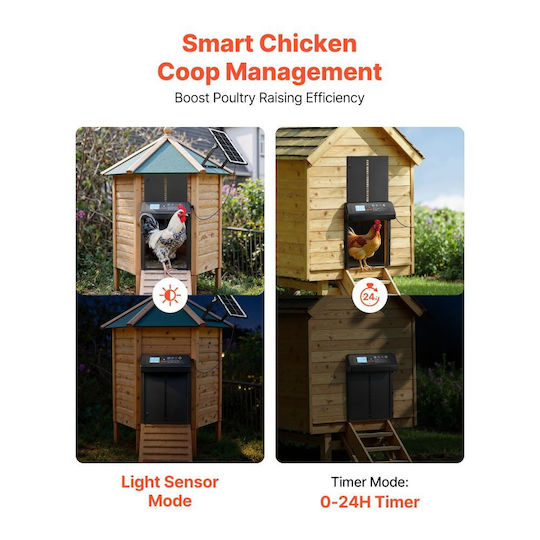 Vevor Automatic Chicken Coop Door
