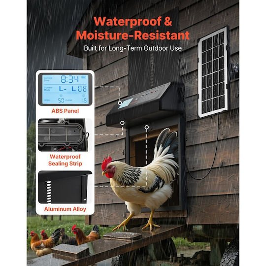 Vevor Automatic Chicken Coop Door