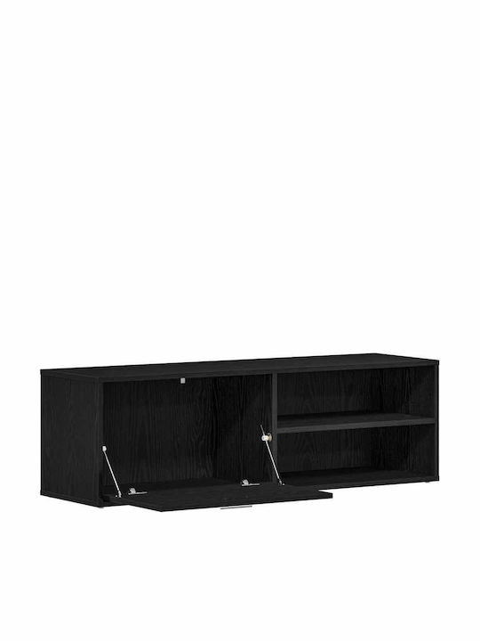 TV Stand Black L120xW34xH37cm