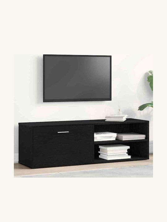 TV Stand Black L120xW34xH37cm