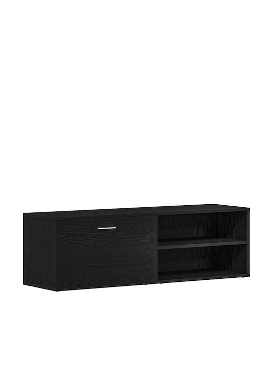TV Stand Black L120xW34xH37cm