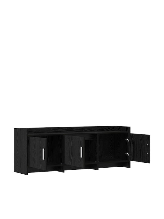 Dulap TV Stejar Negru 130x33x47cm