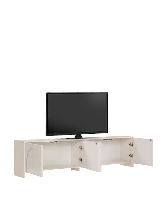 TV-Ständer Creme M180xP32xH45cm
