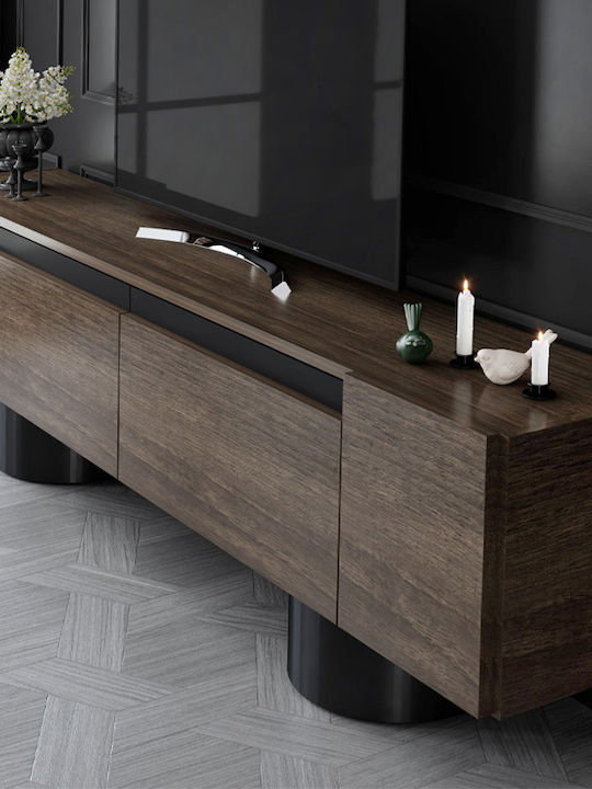 Телевизионни Мебели Bohem Орех М180xД30xВ50см