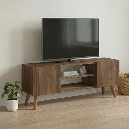 TV Stand Etna Walnut L120xD30xH45cm TV Stand Etna Walnut L120xD30xH45cm