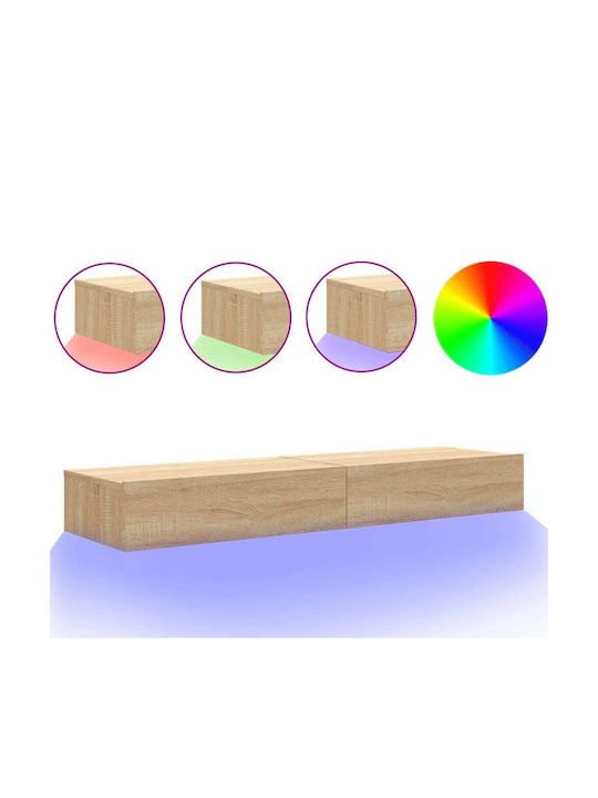 TV-Ständer Sonoma Eiche M60xT35xH15.5cm