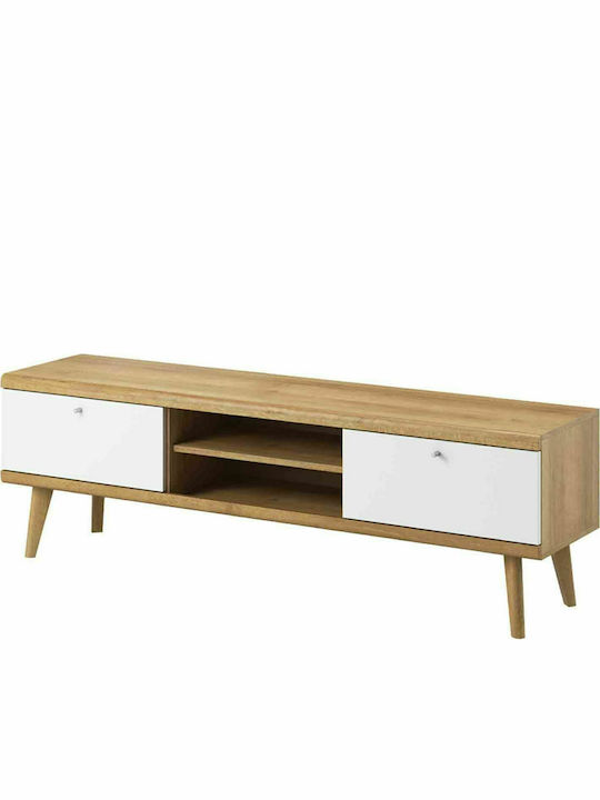 Έπιπλο Τηλεόρασης Μπεζ Μ160xΠ40xΥ50cm