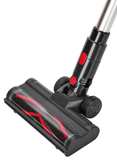 Kraft & Dele KD5167 Επαναφορτιζόμενη Σκούπα 2 σε 1 Stick & Χειρός 25.2V Κόκκινη