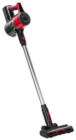 Kraft & Dele KD5167 Επαναφορτιζόμενη Σκούπα 2 σε 1 Stick & Χειρός 25.2V Κόκκινη