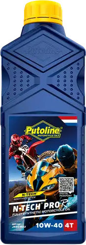Lubrifiant Sintetic Pentru Motocicletă Putoline N-tech Pro R + 10w-40