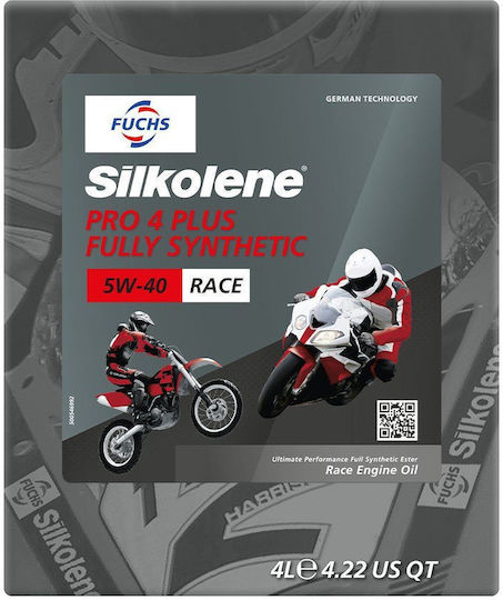 Pro 4 Plus Ulei Sintetic Moto Pentru Motoare Pe Patru Timpi 10W-50 4L