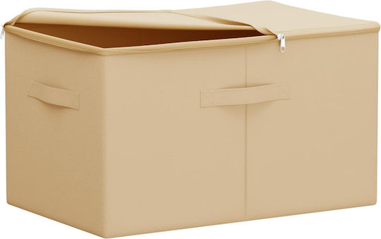 vidaXL Fabric Clothes Storage Box in Beige Colour 55x35x32cm 6 Pieces