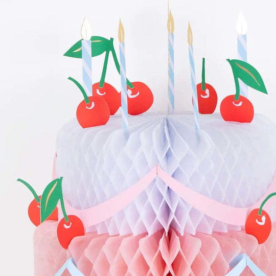 Large Decorative Party Honeycomb Birthday Cake 34 Cm Meri Meri