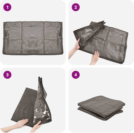 vidaXL Clothes Storage Box 43x34x23cm