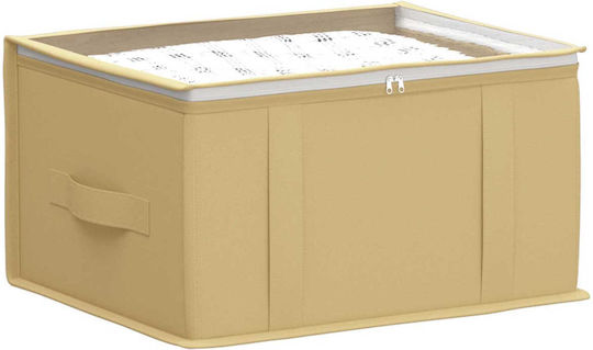 vidaXL Clothes Storage Box 50x30x25cm