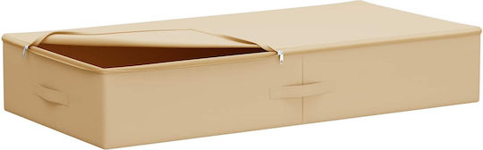 vidaXL Текстилна Кутия За Съхранение На Дрехи В Бежов Цвят 100x50x18cm 2 Броя