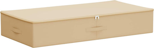 vidaXL Fabric Clothing Storage Box in Beige Colour 90x48x15cm