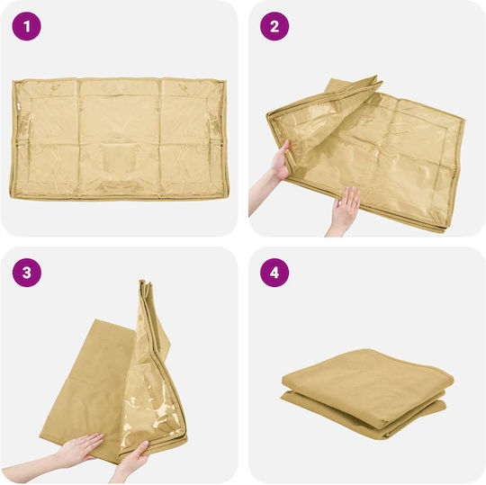 vidaXL Κουτί Αποθήκευσης Ρούχων 50x30x25cm 6τμχ