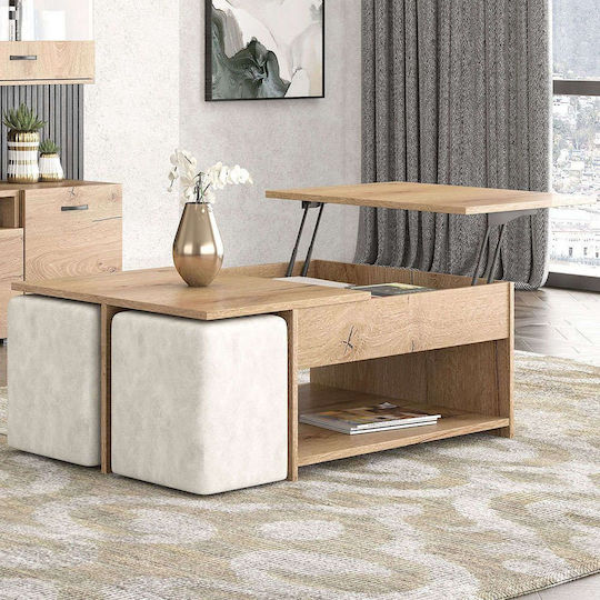 Central Coffee Table No6 Honey