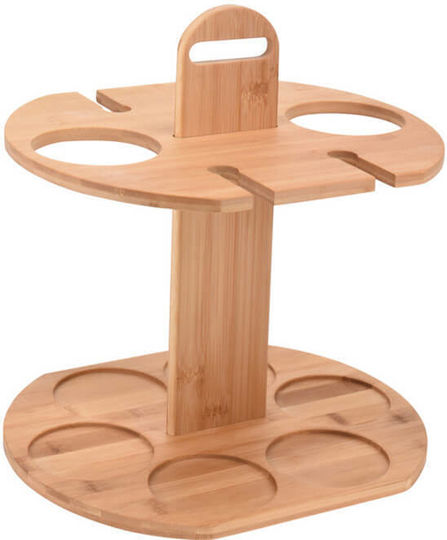 Стенни Рафтове Cube Бежови (3 Броя) 25x9x25см