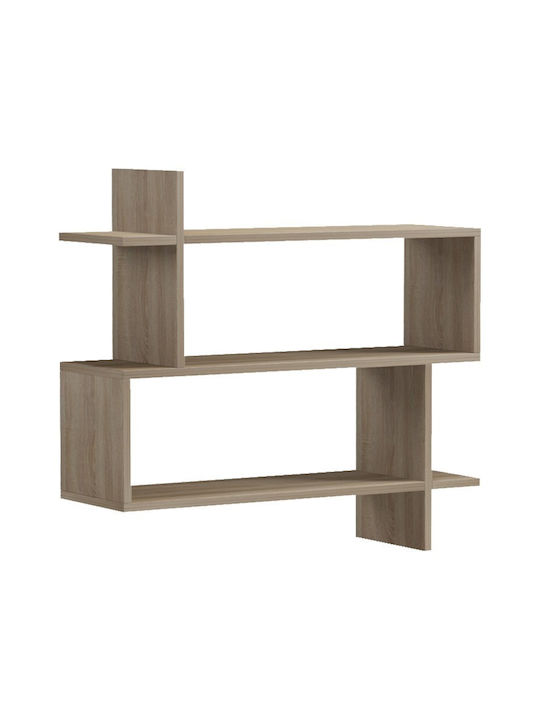 Ράφι Τοίχου Paralel Sonoma 70x22x65.5εκ.