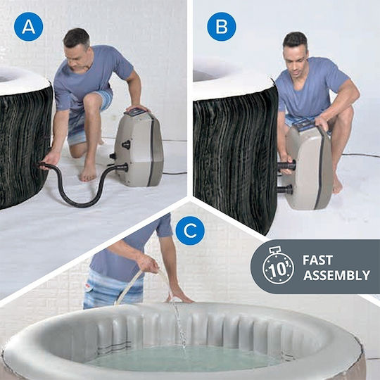 Avenli Басейн PVC 980л Надуваем С Хидромасаж 2 Броя