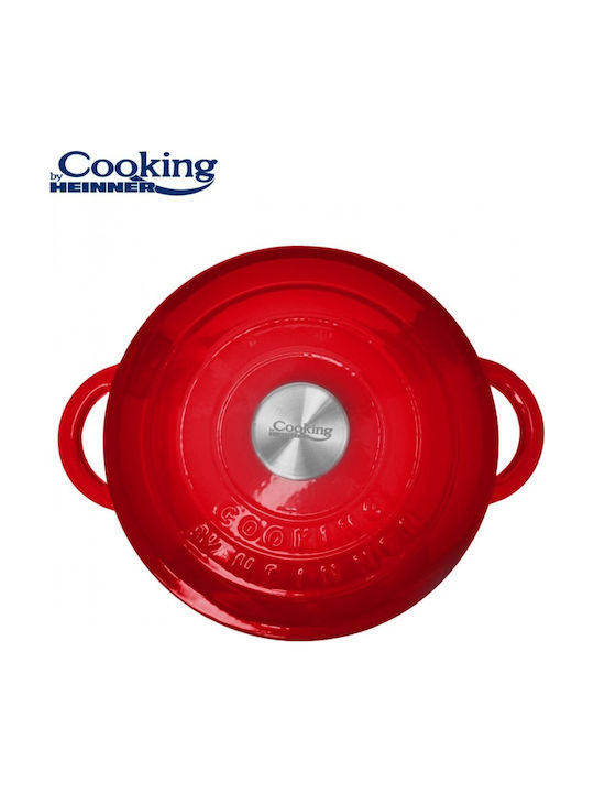 Heinner Гастра Кръгла Чугунена 26x12см 4.8л