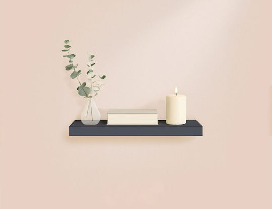 Ράφι Homea Ανθρακί 75x22.8x3.4εκ.